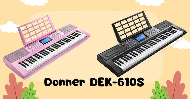 Donner DEK-610S 61-Tasten Elektronische Keyboards: Entfesseln Sie Ihr Musikalisches Potenzial