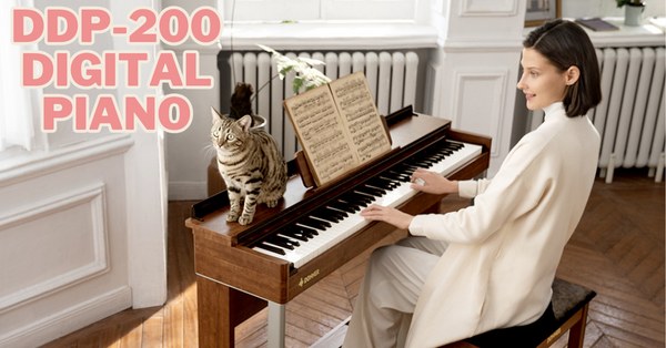 Erweitere deine musikalische Reise mit dem Donner DDP-200 Digitalpiano
