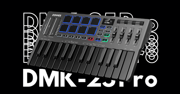Entfesseln Sie Ihre musikalische Kreativität mit dem Donner DMK-25 Pro MIDI-Controller
