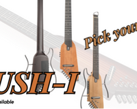 HUSH-I-Gitarren: eine große Auswahl an Farben