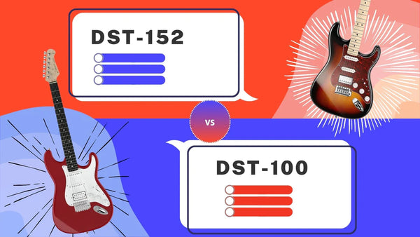 Auswahl des richtigen Gitarren-Kits: Donner DST-100 vs. DST-152