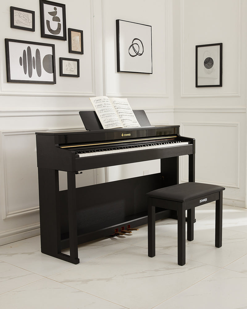 Donner DDP-400 Premium Upright Keyboard Piano 