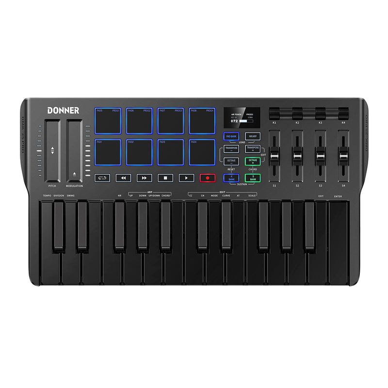 Donner DMK-25 Pro MIDI Keyboard Controller 