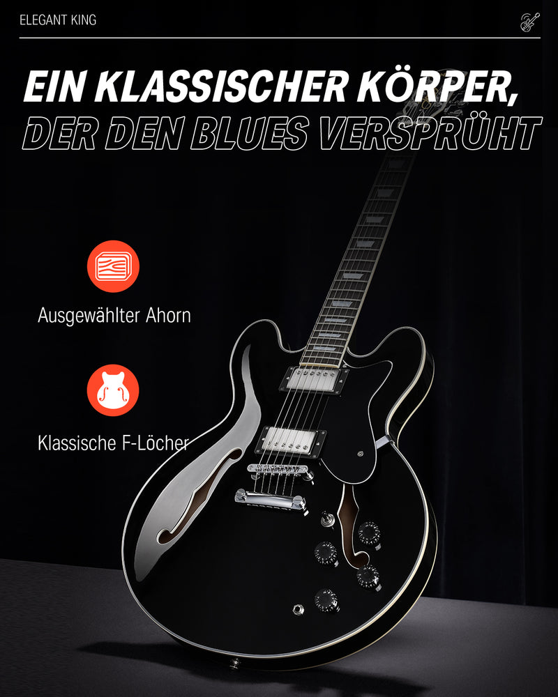 Donner DJP-1000 Jazz-E-Gitarre